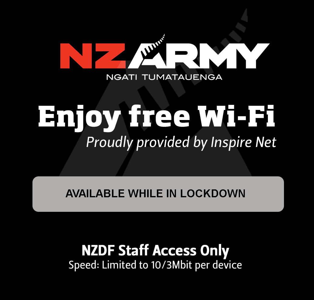 Enjoy free Wi-Fi provided by Inspire Net